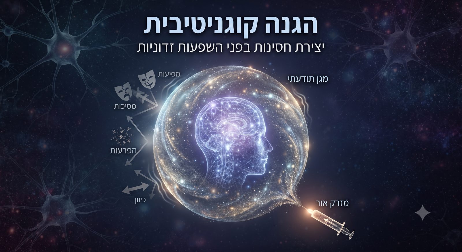 הגנה קוגניטיבית — חיסון מפני מניפולציה (המחשה)
